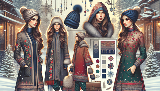 Winter ladies' stern suits for stylish warmth.